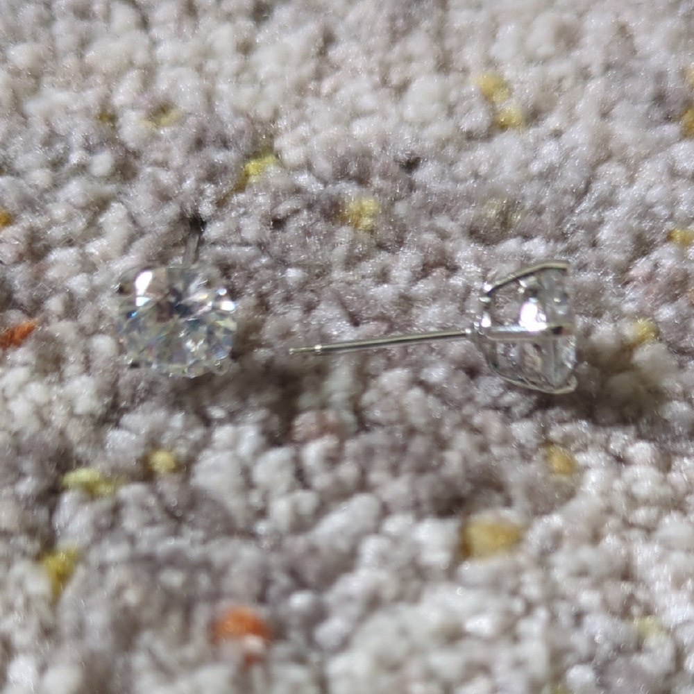 Silver Stud Earrings